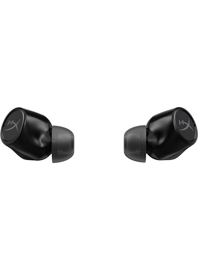 HyperX Cirro Buds Pro – True Wireless Earbuds, Active Noise Cancellation, ANC, Ambient Sound Mode, Low Latency, Bluetooth 5.2, IPX4, Fast Charge, PC, Nintendo Switch, Mobile - Black