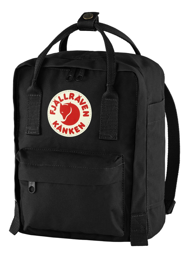 Fjallraven Unisex Mini Kånken Sports School Backpack (Black)