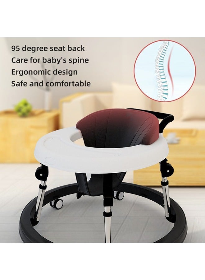 Drop-proof Infant Toddler Baby Walker 3 In 1 Multi Function Push Learning Walker Baby Walkers With Wheels And Seat For Baby