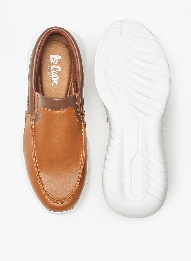 Men's Solid Slip-On Loafers