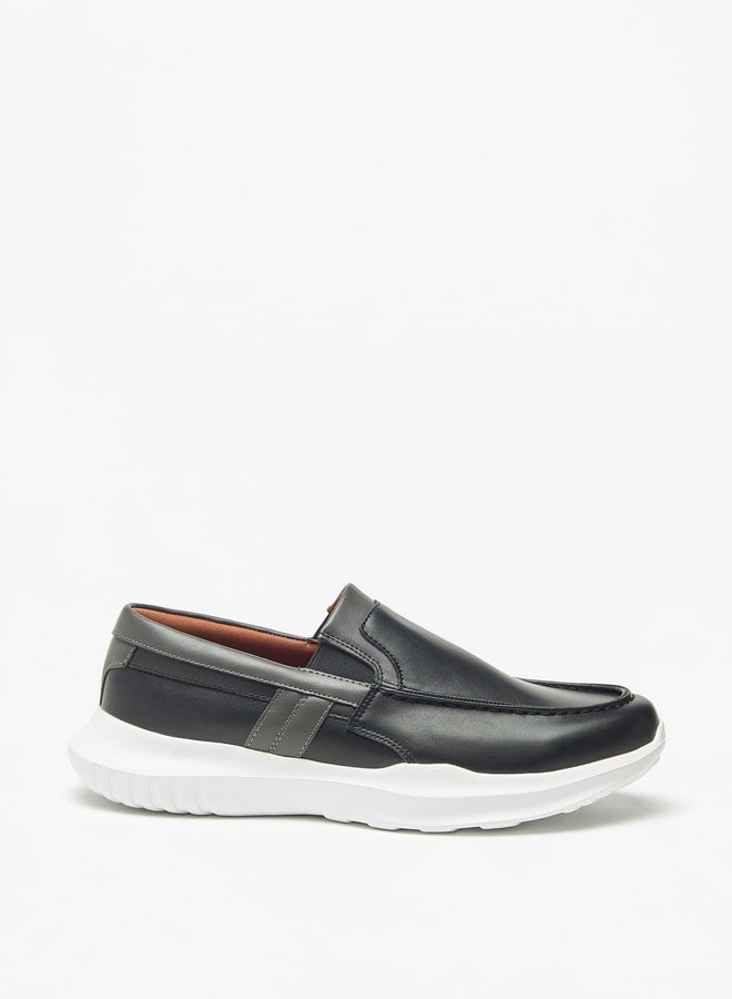 Men's Solid Slip-On Loafers