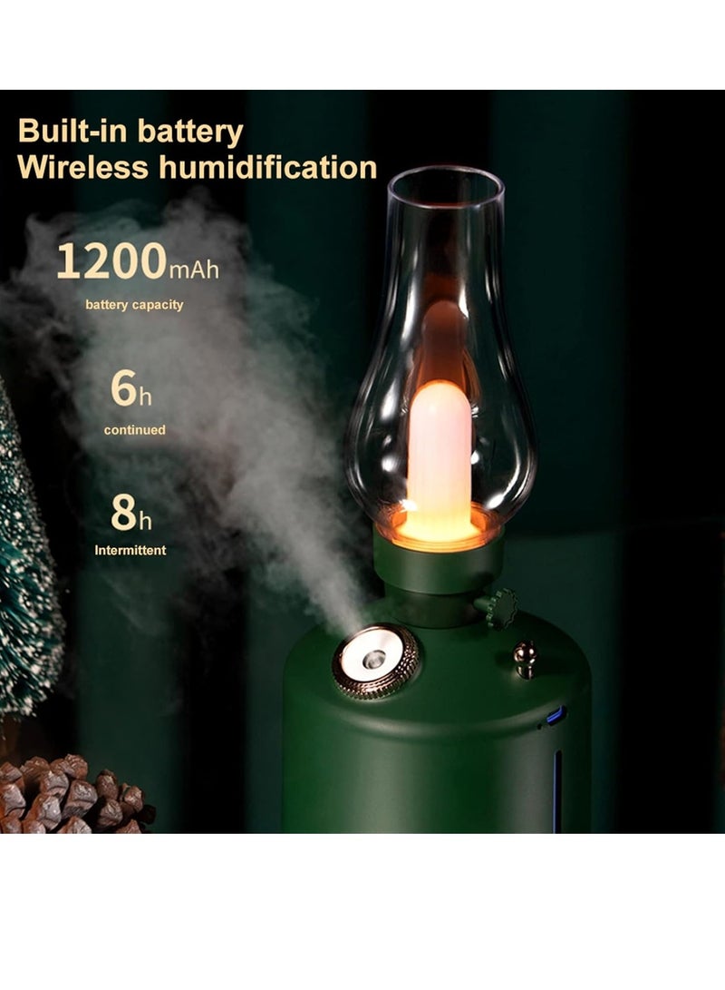 Elegant White Humidifier Lamp – Wireless Charging, Air Humidifier & Atmosphere Diffuser