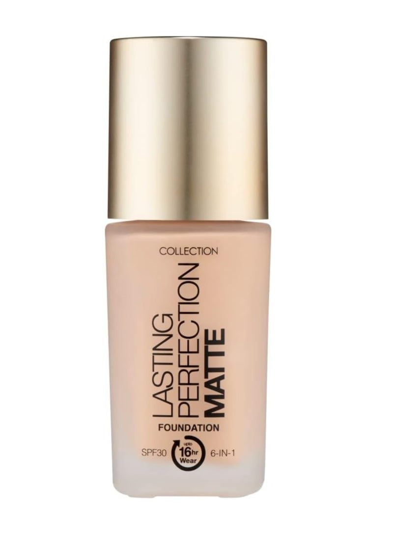 Lasting Perfection 27ml Matte Foundation - Biscuit