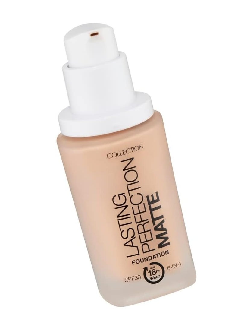 Lasting Perfection 27ml Matte Foundation - Biscuit