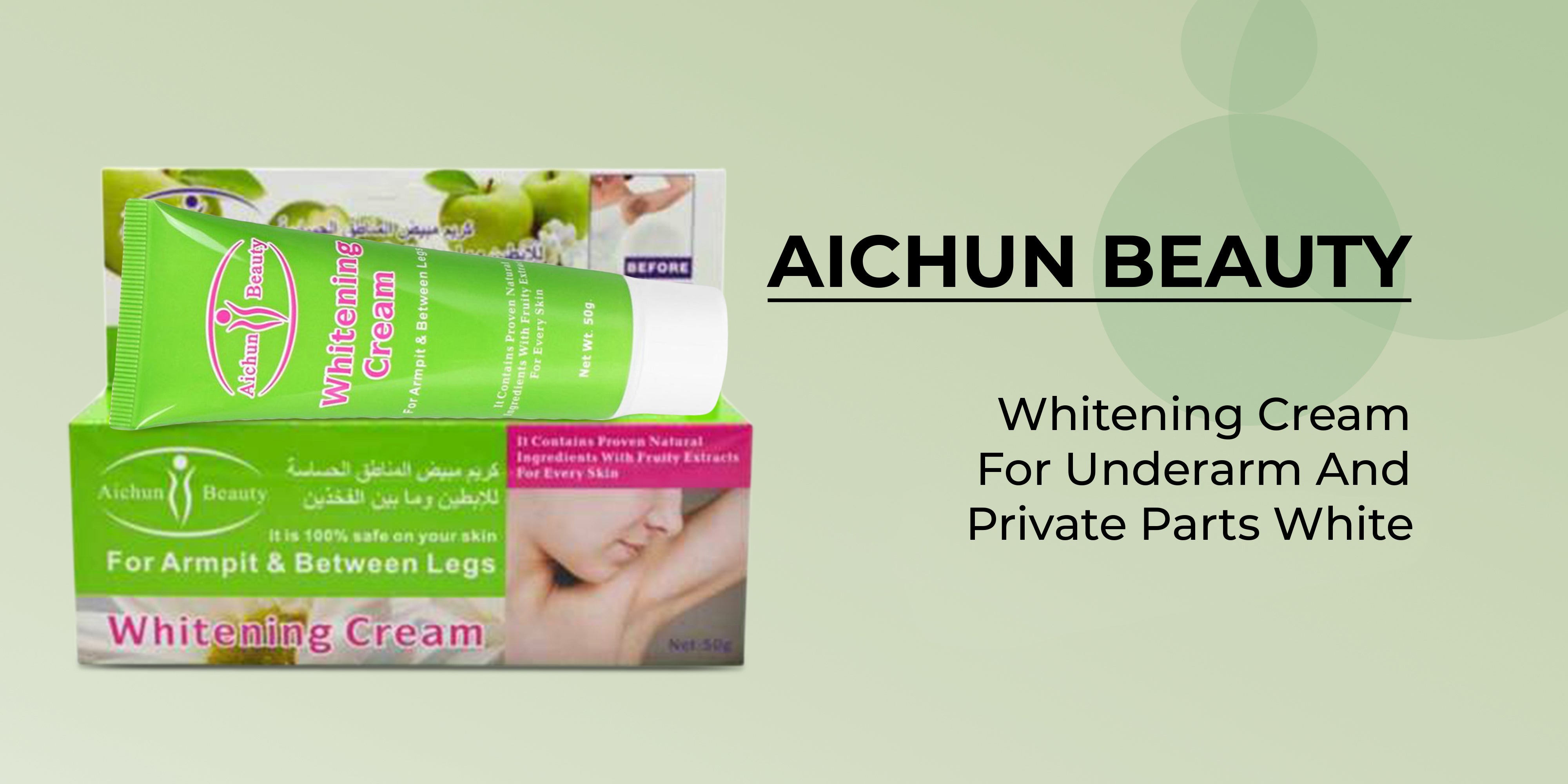 Whitening Cream For Underarm And Private Parts White 50grams