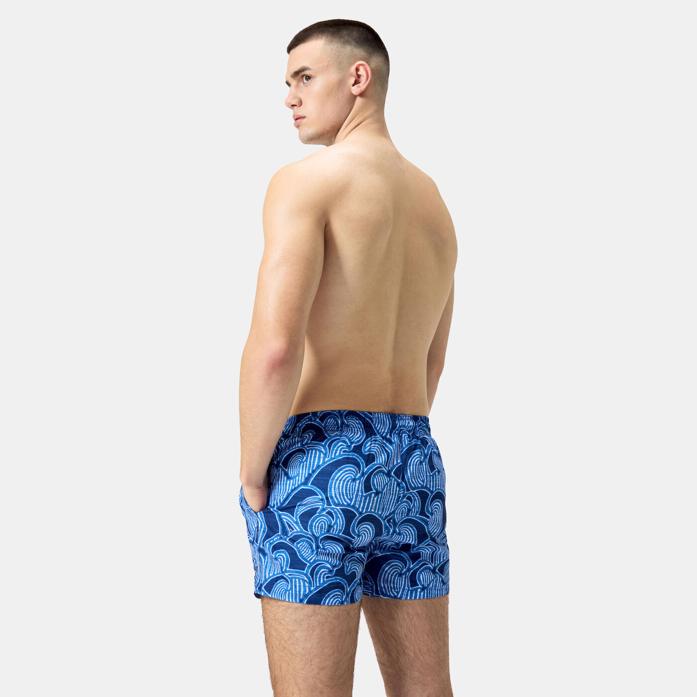 Men's Digital Printed Leisure Swimming Shorts