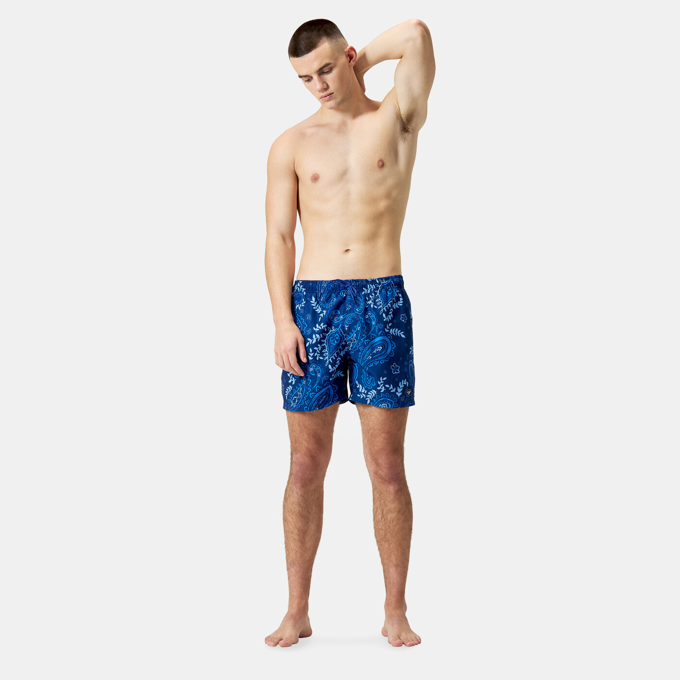 Men's Printed Leisure Swimming Shorts