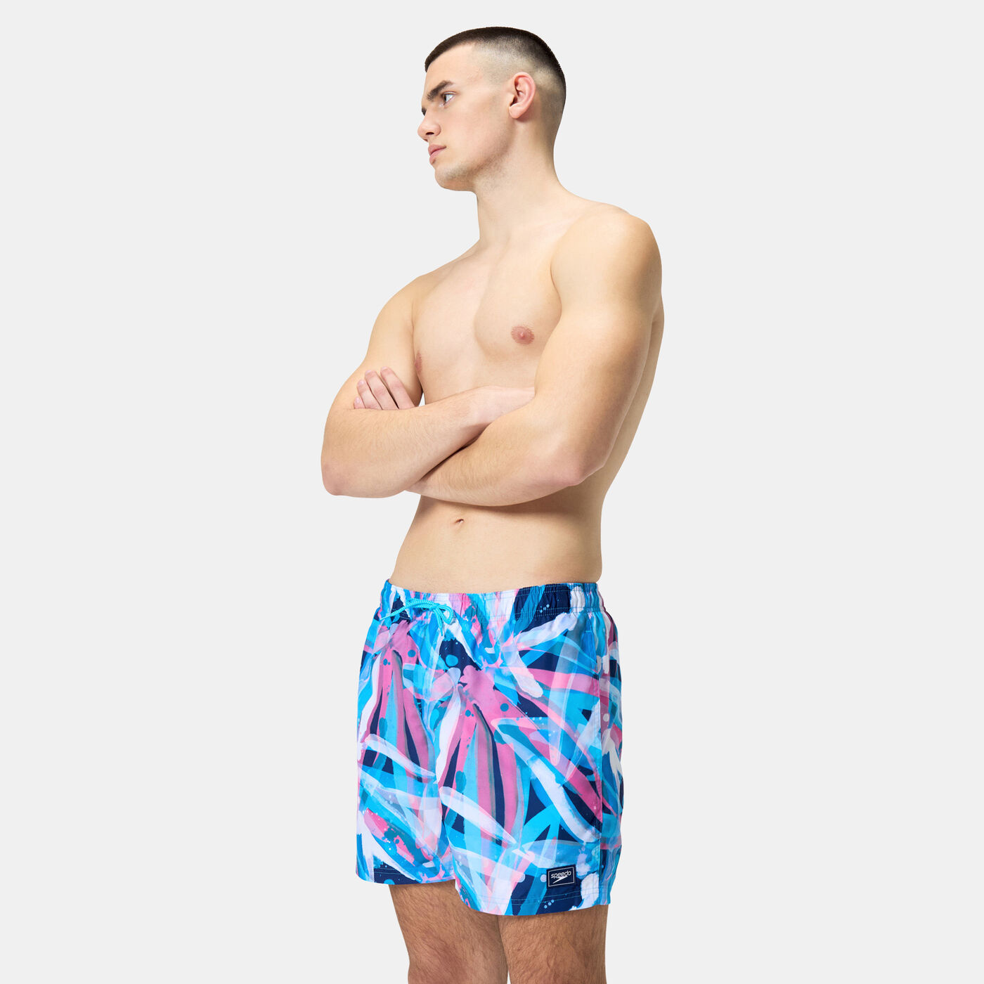 Men's Digital Printed Leisure Swimming Shorts