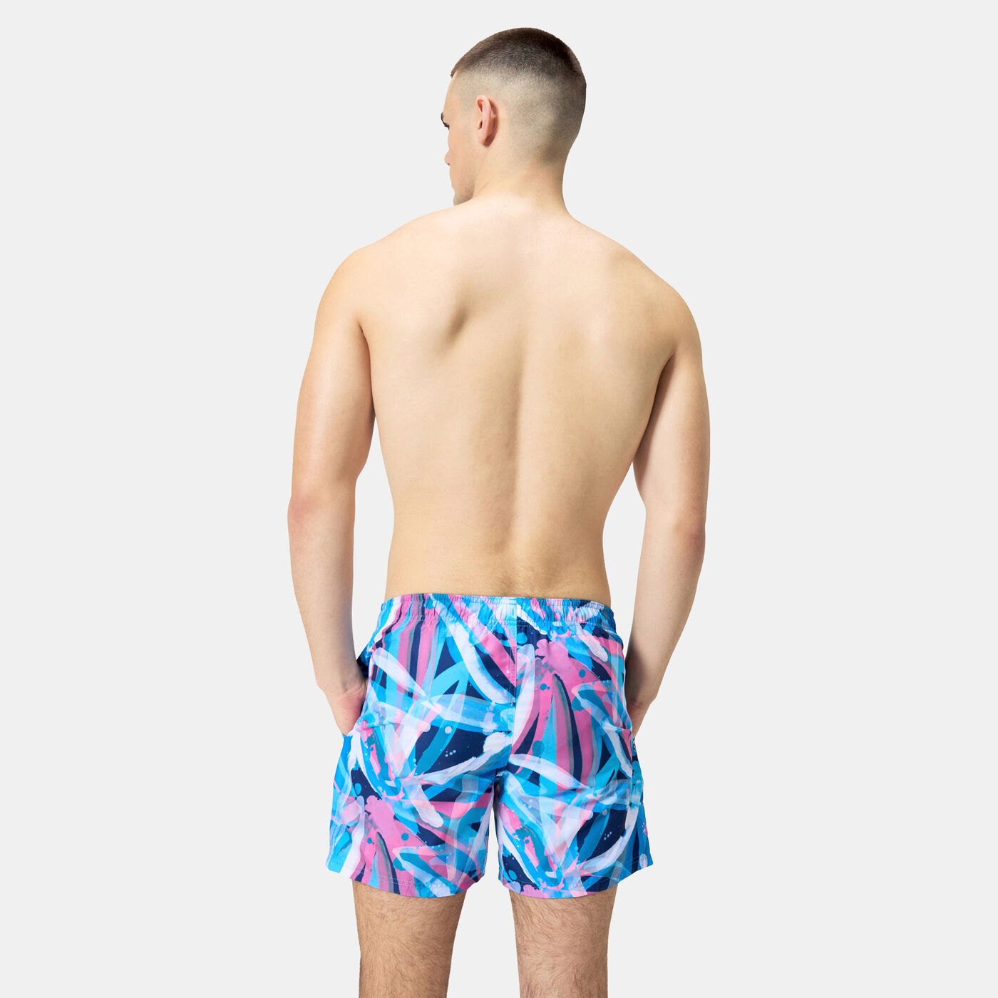 Men's Digital Printed Leisure Swimming Shorts