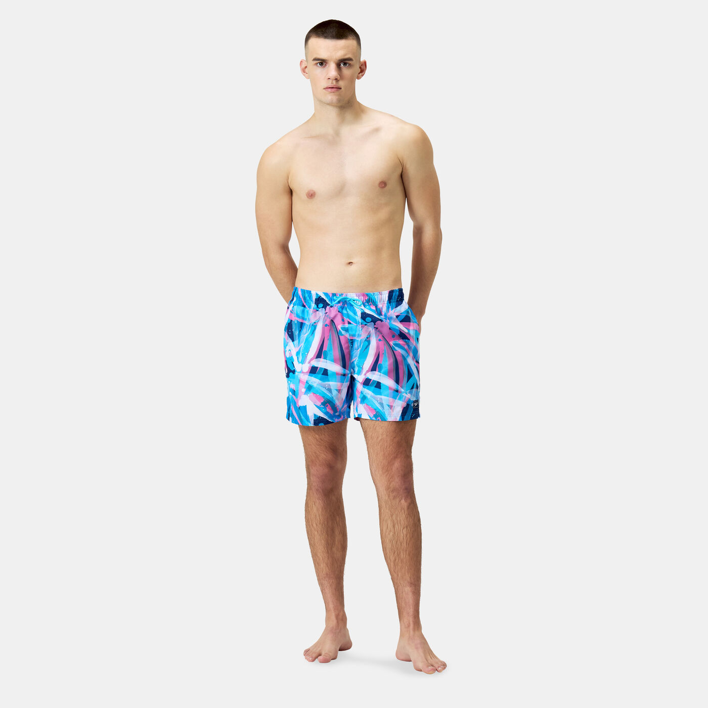 Men's Digital Printed Leisure Swimming Shorts