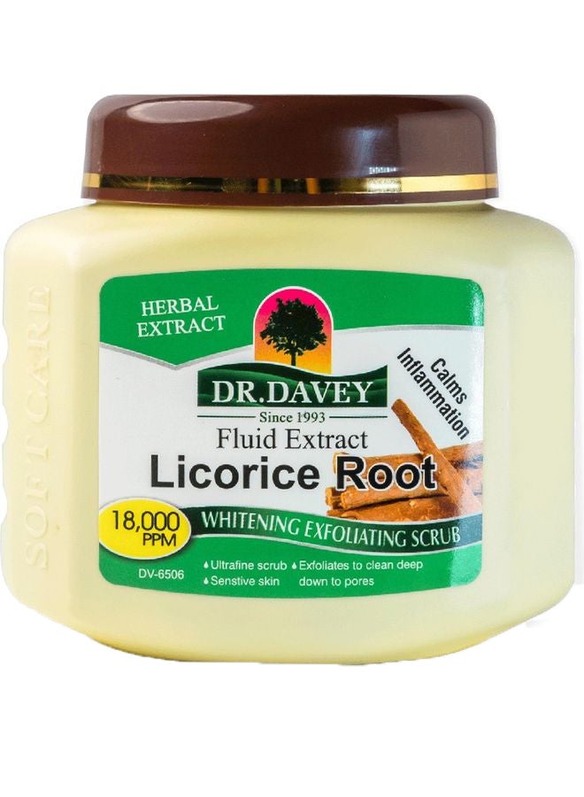 Licorice Root Whitening Exfoliating Body And Face Scrub For All Type Skin 550grams