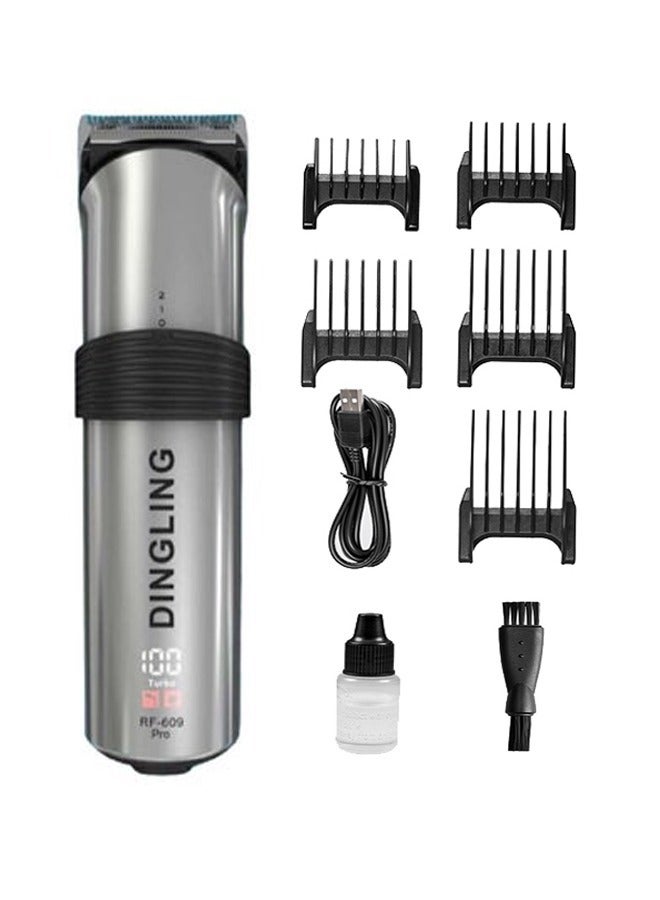 Electric Hair Clipper RF-609PRO Men's Hair Trimmer with Blade