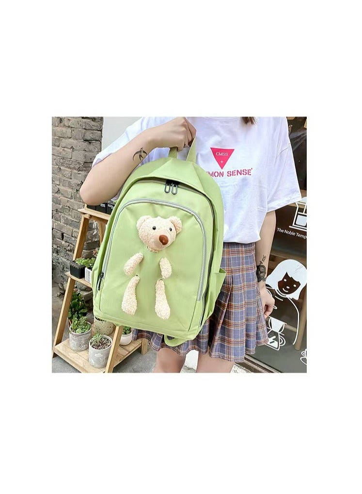 2024 New Polyester Zipper Children's Backpack Set