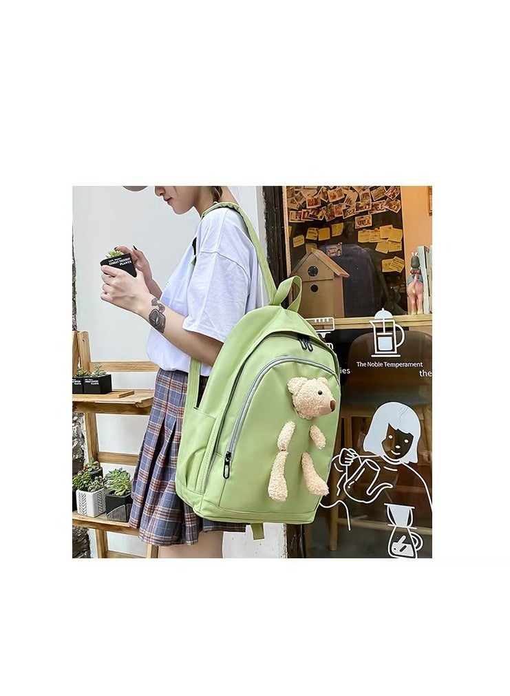 2024 New Polyester Zipper Children's Backpack Set