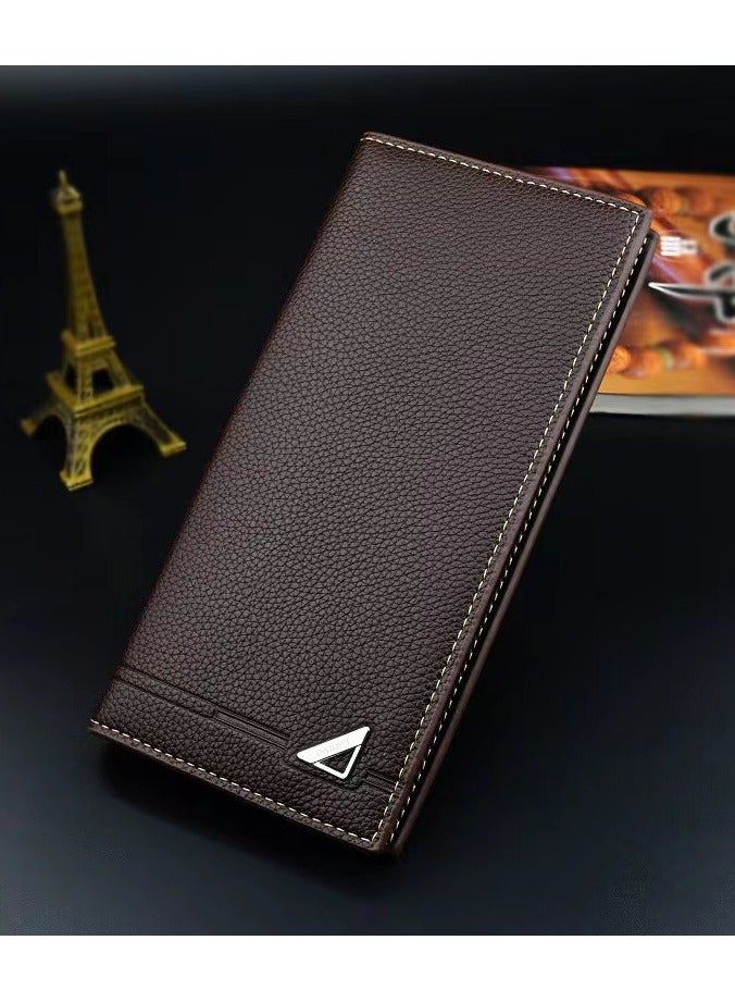 Men's Long Business Design Wallet