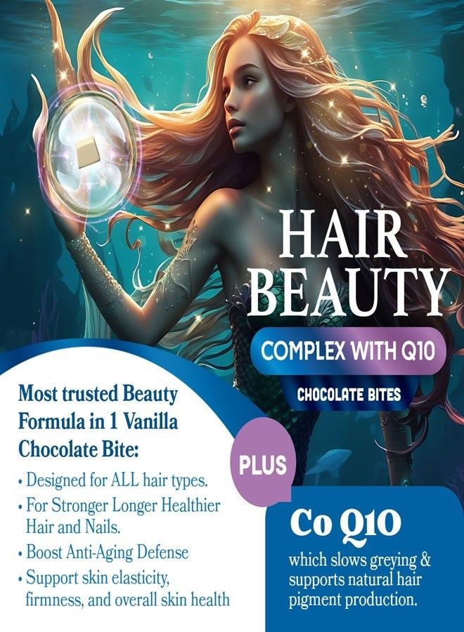 Hair beauty chocolate bite