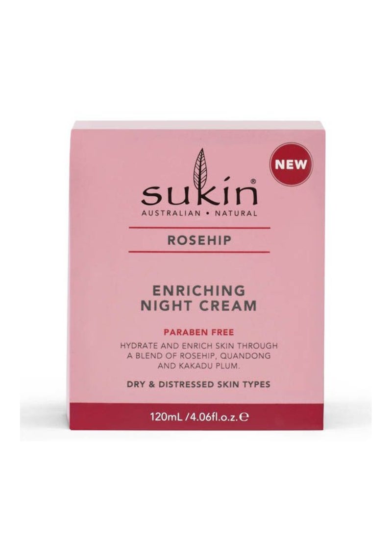 Sukin Rosehip Enriching Night Cream 120ml