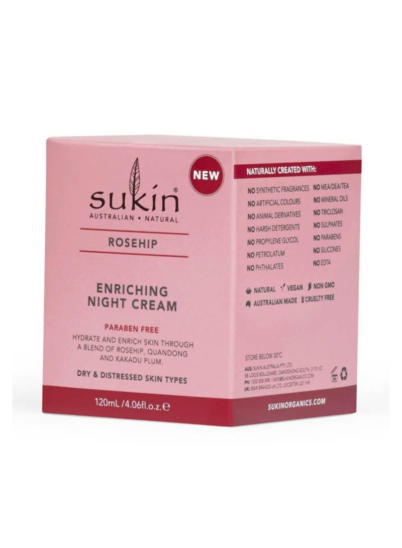 Sukin Rosehip Enriching Night Cream 120ml