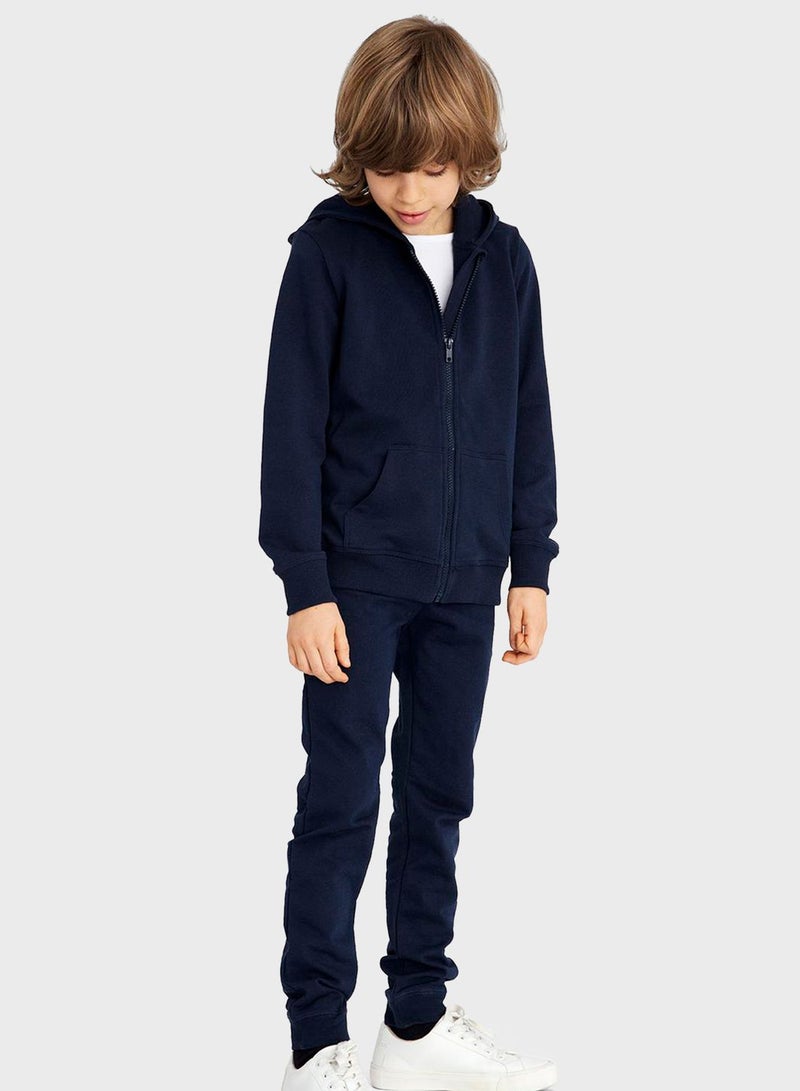 Kids Zip Through Hoodie