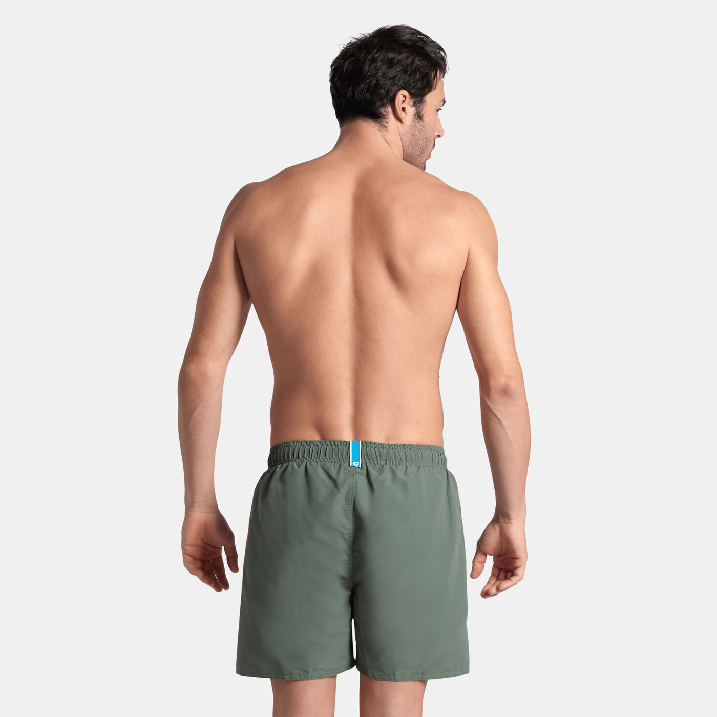 Men's Fundamentals Logo Boxer Swimming Shorts