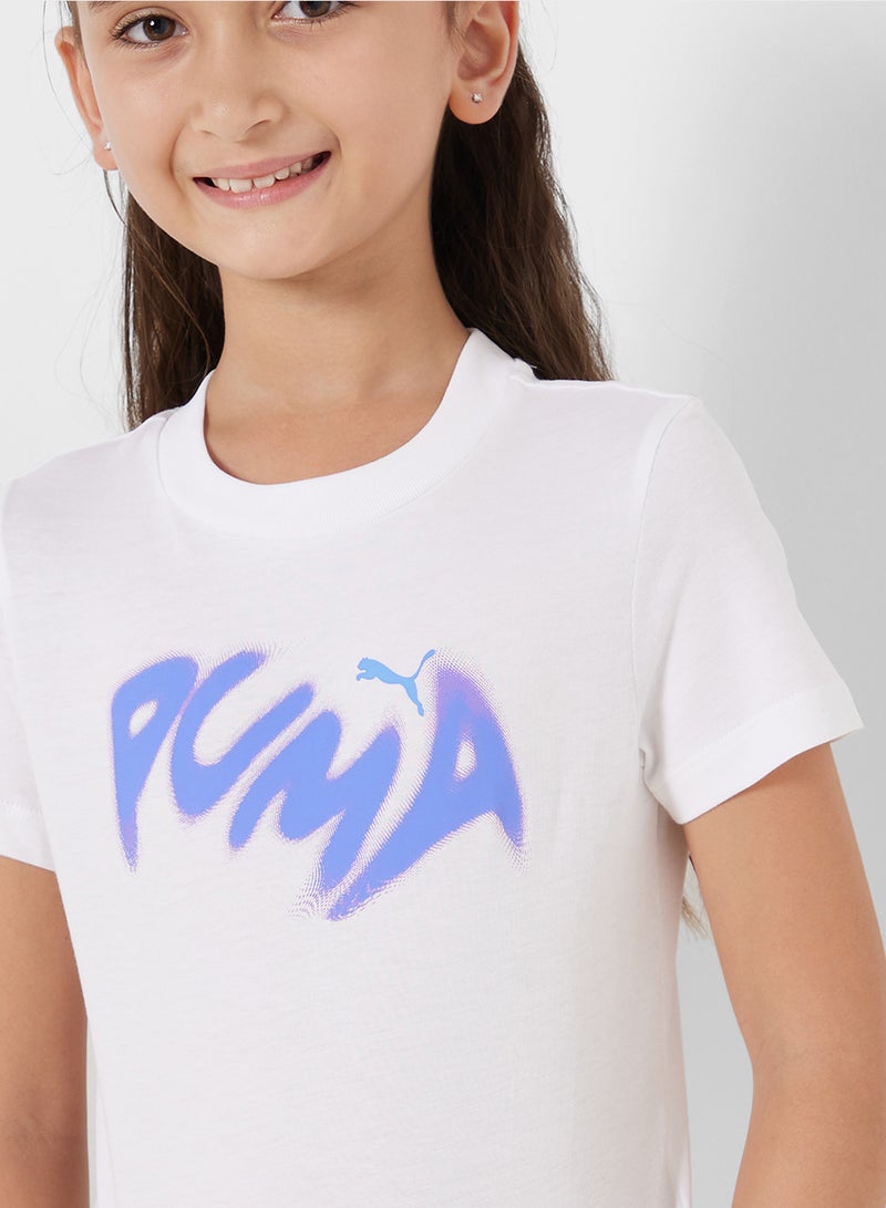 Youth Graphic Warped T-Shirt