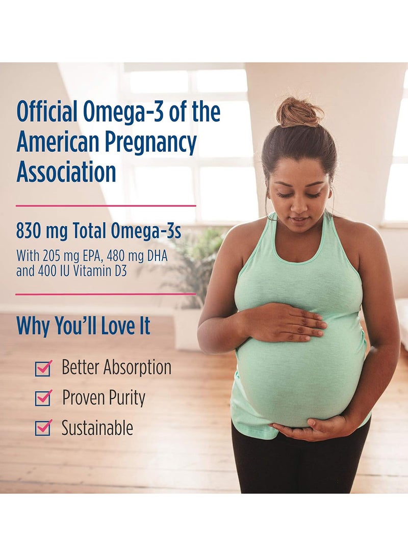 Prenatal Dha Unflavored 90 Ct 500 Mg