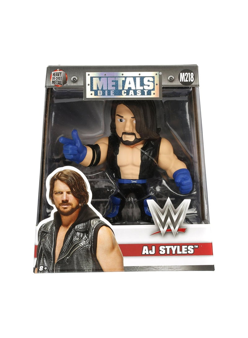 Jada Metals WWE Classic 4 inch AJ Styles M218 Toy Figure