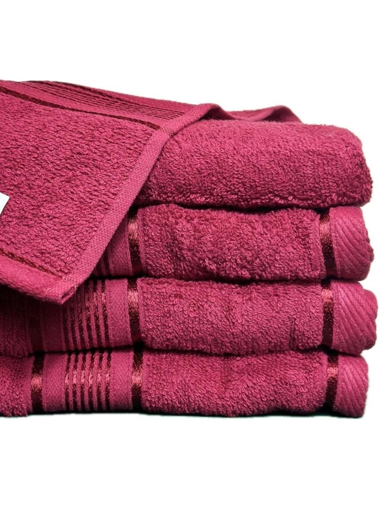 100% Cotton Ultra Soft Bath Towel Set Super Absorbent, Antibacterial Treatment, 430 GSM Terry, Large 70x140 CM