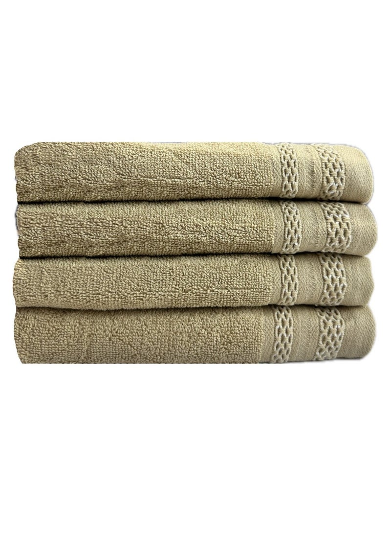 Premium Quality Guest Towel 50x90 Pearl Puff 100% Cotton Towels