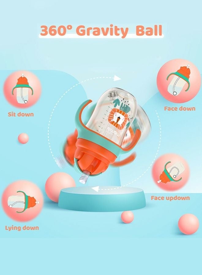 PPSU Baby Sippy Cup Boys and Girls Toddler Straw Cups Kids Water Bottle Spill Proof for School Outdoor Or Indoor BPA Free Easy To Hold 325ml
