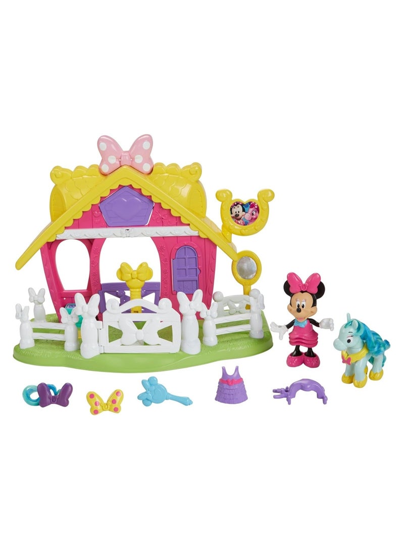 Fisher-Price Disney Minnie, Jump 'n Style Pony Stable