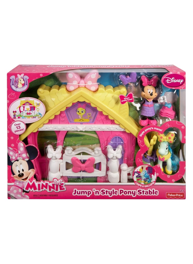 Fisher-Price Disney Minnie, Jump 'n Style Pony Stable