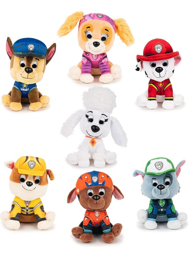 GUND PAW Patrol: The Movie Zuma Plush Toy, Premium Stuffed Animal for Ages 1 and Up, 6”