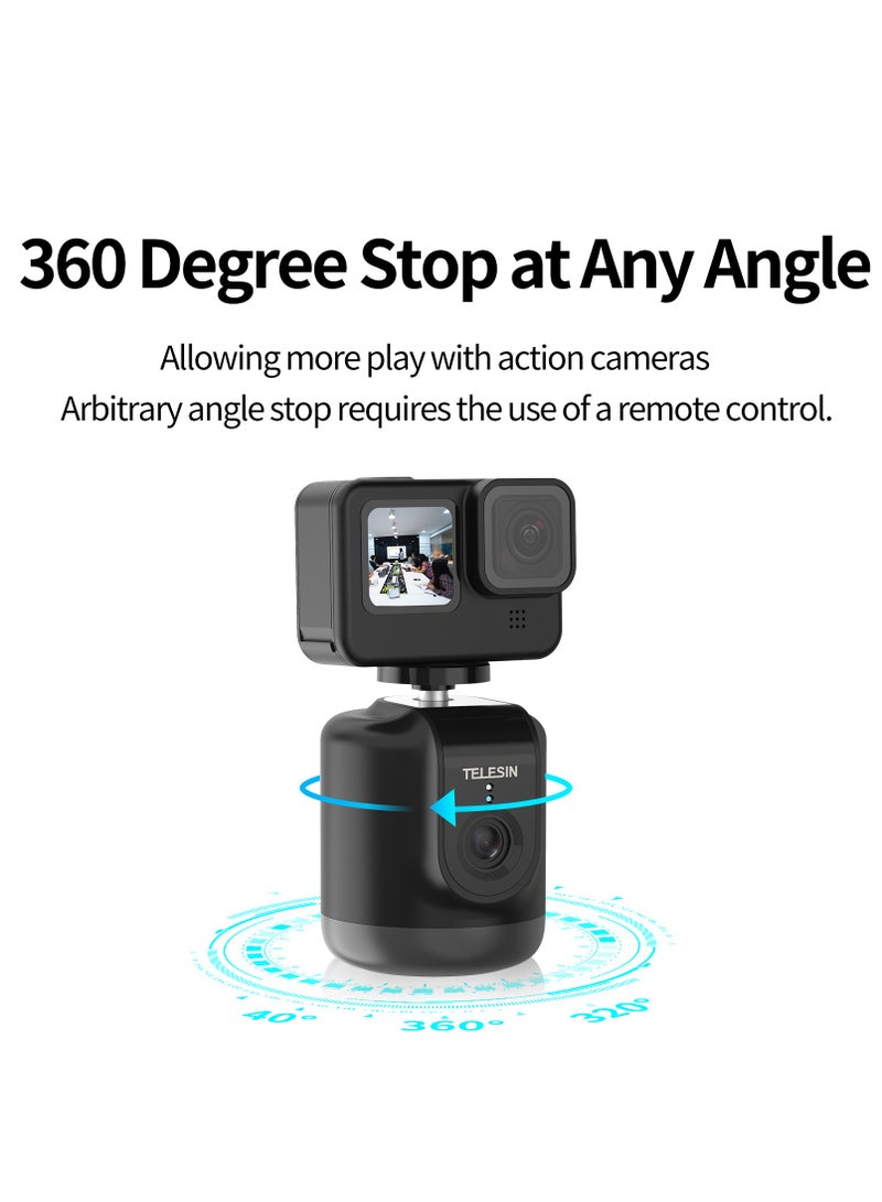 TELESIN Smart Shooting Gimbal Selfie 360° Auto Object Tracking For GoPro Insta360 Osmo Action Smartphone Camera Vlog Live