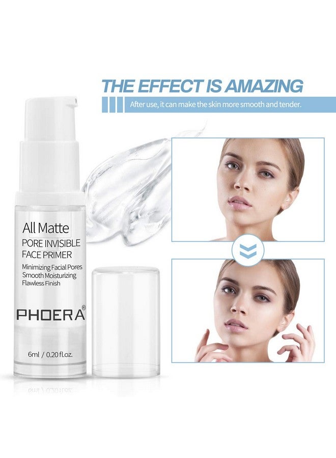 Primer Face Foundation Primers,Face Primer For Makeup Long Lasting Hydrating Smoothing Isolated Moisturizing Oil Free Effect Make Up Base Matte Makeup Primer (6Ml)