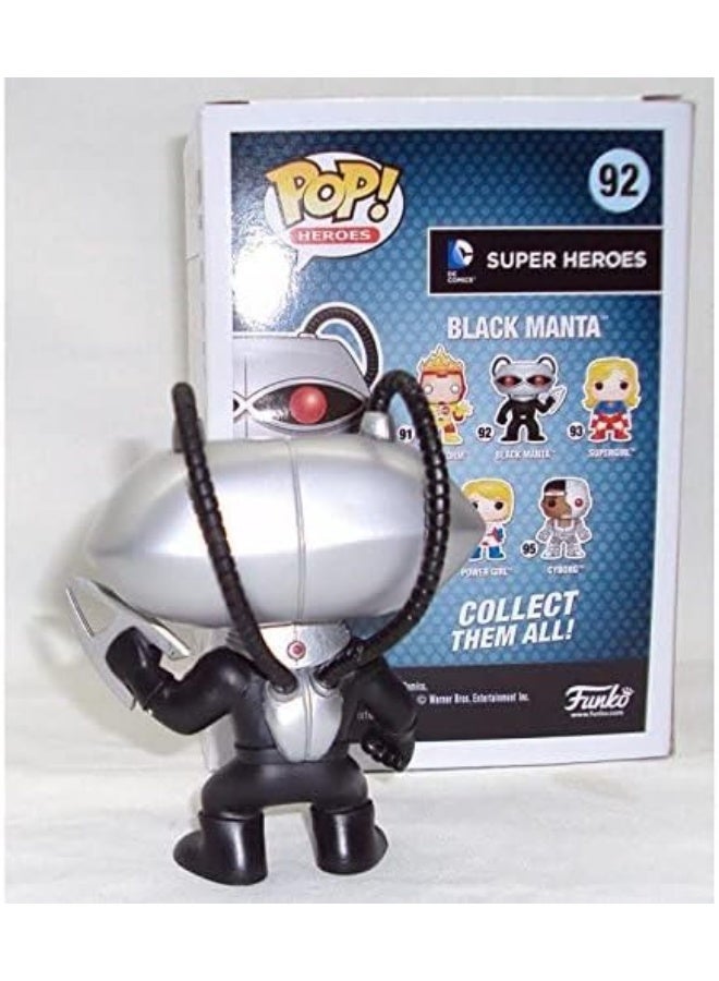 Funko POP Heroes: Black Manta Action Figure