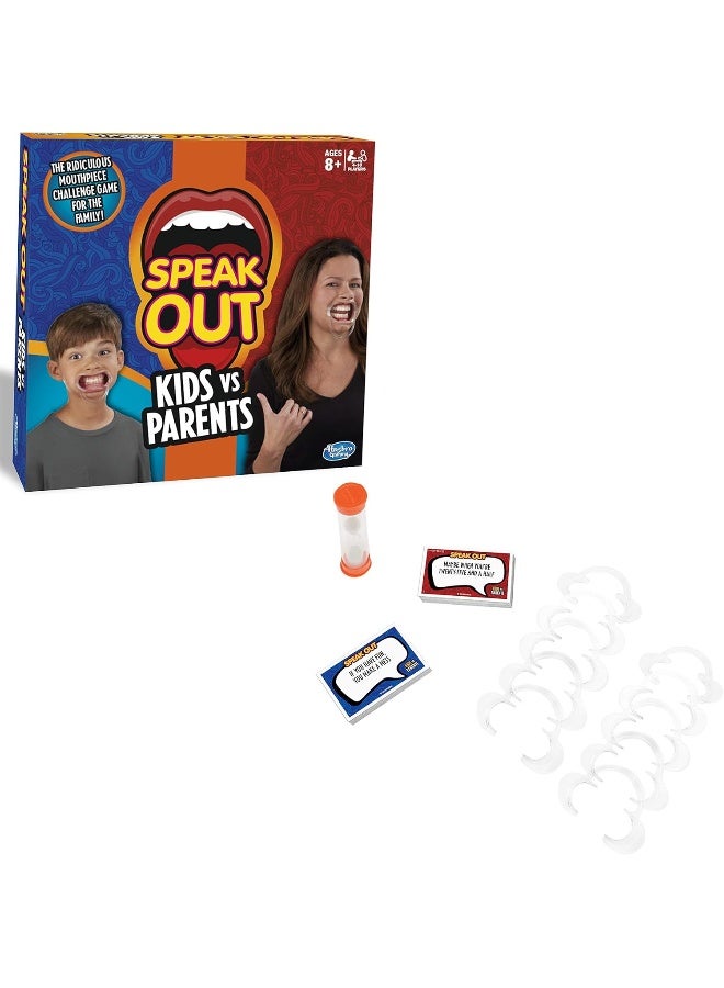 Hasbro Speak Out Kids VS Parents Game - 8 Years & Above (Multi Color C31451020)