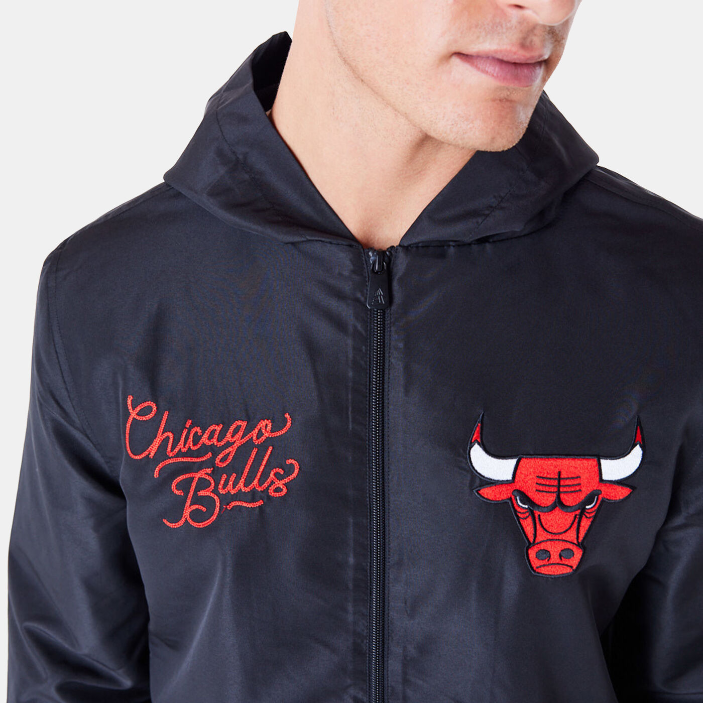 Men's NBA Chicago Bulls Graphic Full-Zip Hoodie