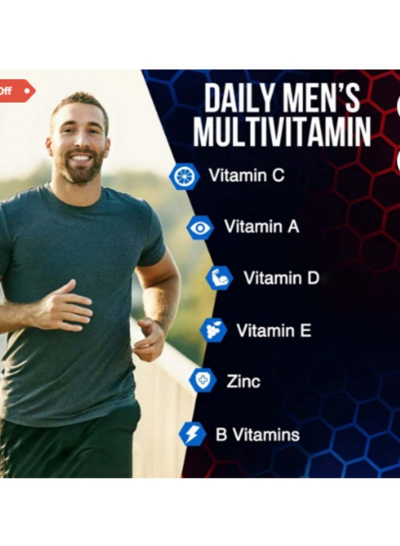 Once Daily Men's Multivitamin Supplement Tablets Pack of 60's