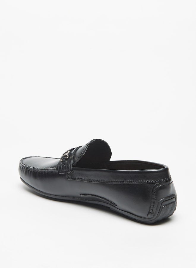 LBL By Shoexpress Solid Slip On Moccasins