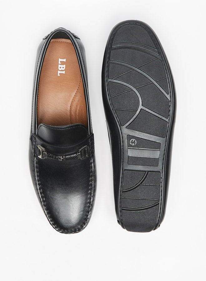 LBL By Shoexpress Solid Slip On Moccasins