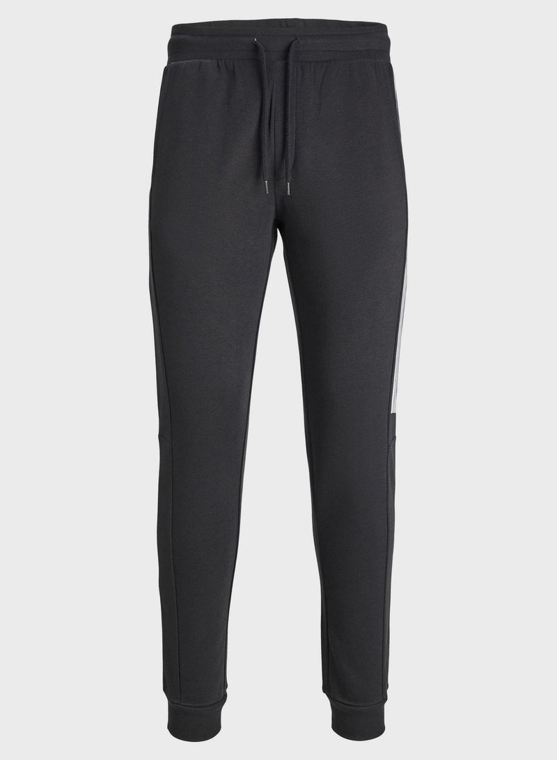 Drawstring Cuffed Sweatpants