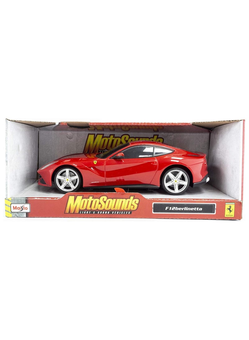 MOTOSOUNDS- FERRARI F12BERLINETTA DIECAST 1:24