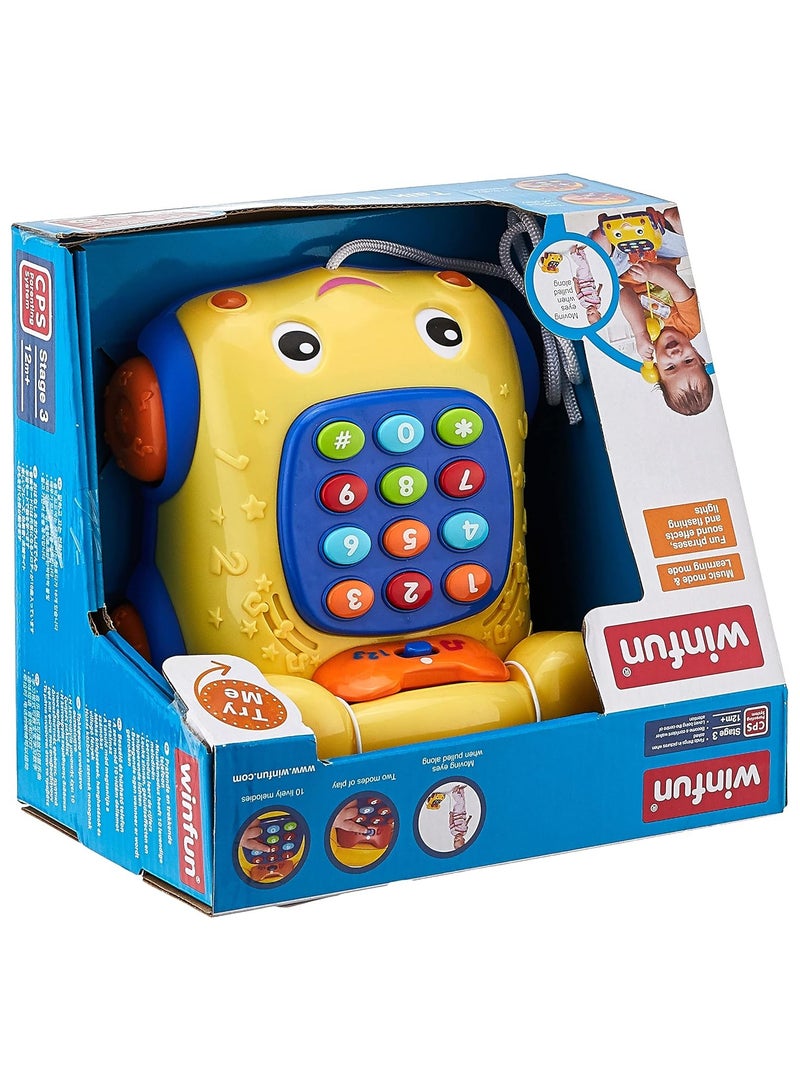 Winfun Talk N Pull telephone