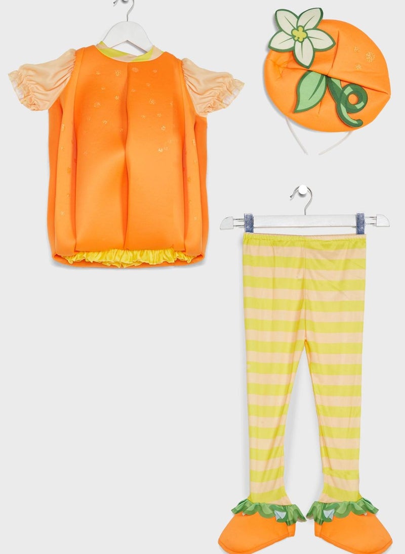 Kids Mandalina Orange Costume