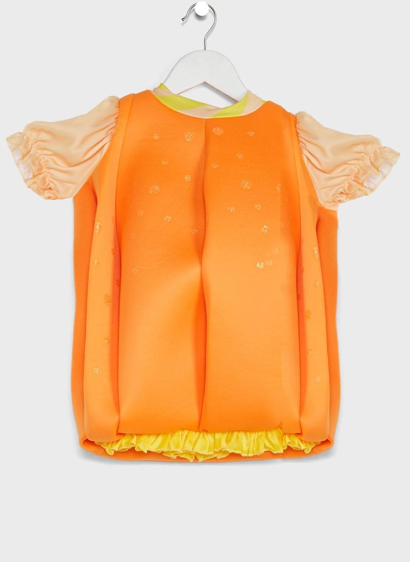 Kids Mandalina Orange Costume