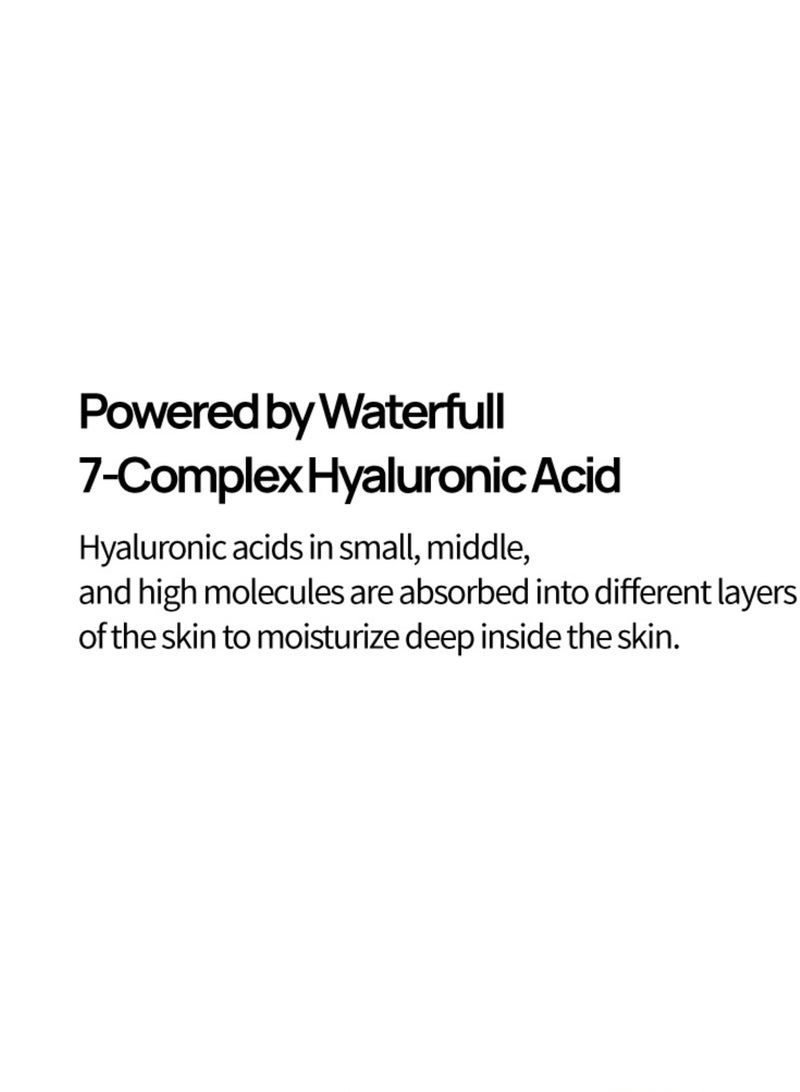 Waterfull Hyaluronic Toner 250ml | Hydrating and Refreshing Toner with Hyaluronic Acid for Balanced, Radiant Skin