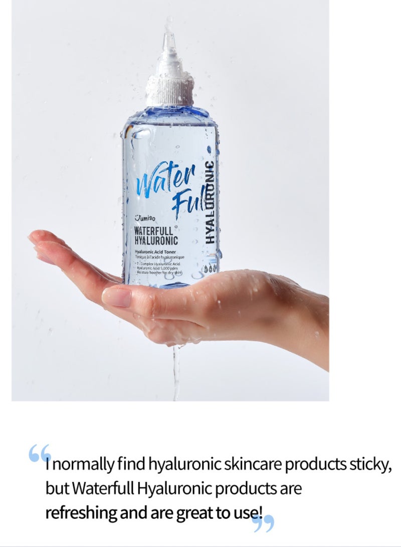 Waterfull Hyaluronic Toner 250ml | Hydrating and Refreshing Toner with Hyaluronic Acid for Balanced, Radiant Skin