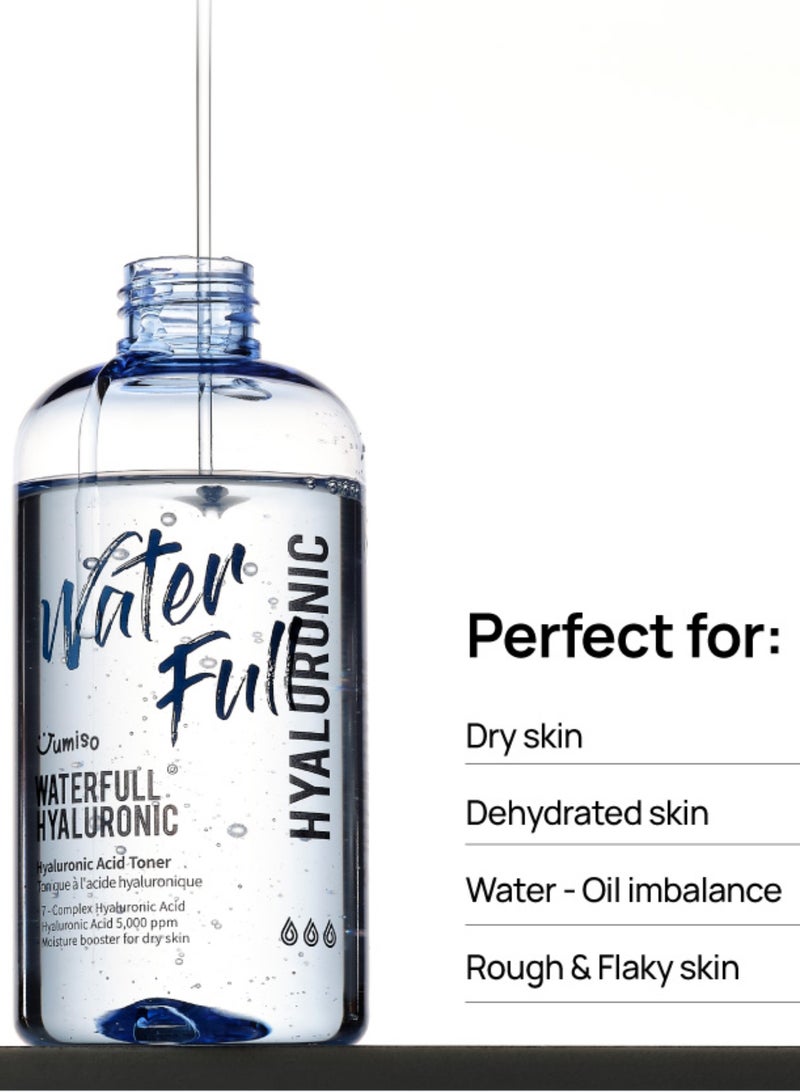 Waterfull Hyaluronic Toner 250ml | Hydrating and Refreshing Toner with Hyaluronic Acid for Balanced, Radiant Skin