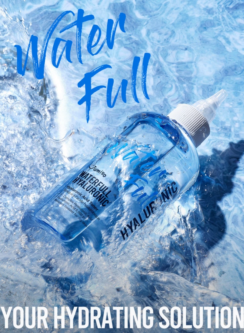 Waterfull Hyaluronic Toner 250ml | Hydrating and Refreshing Toner with Hyaluronic Acid for Balanced, Radiant Skin